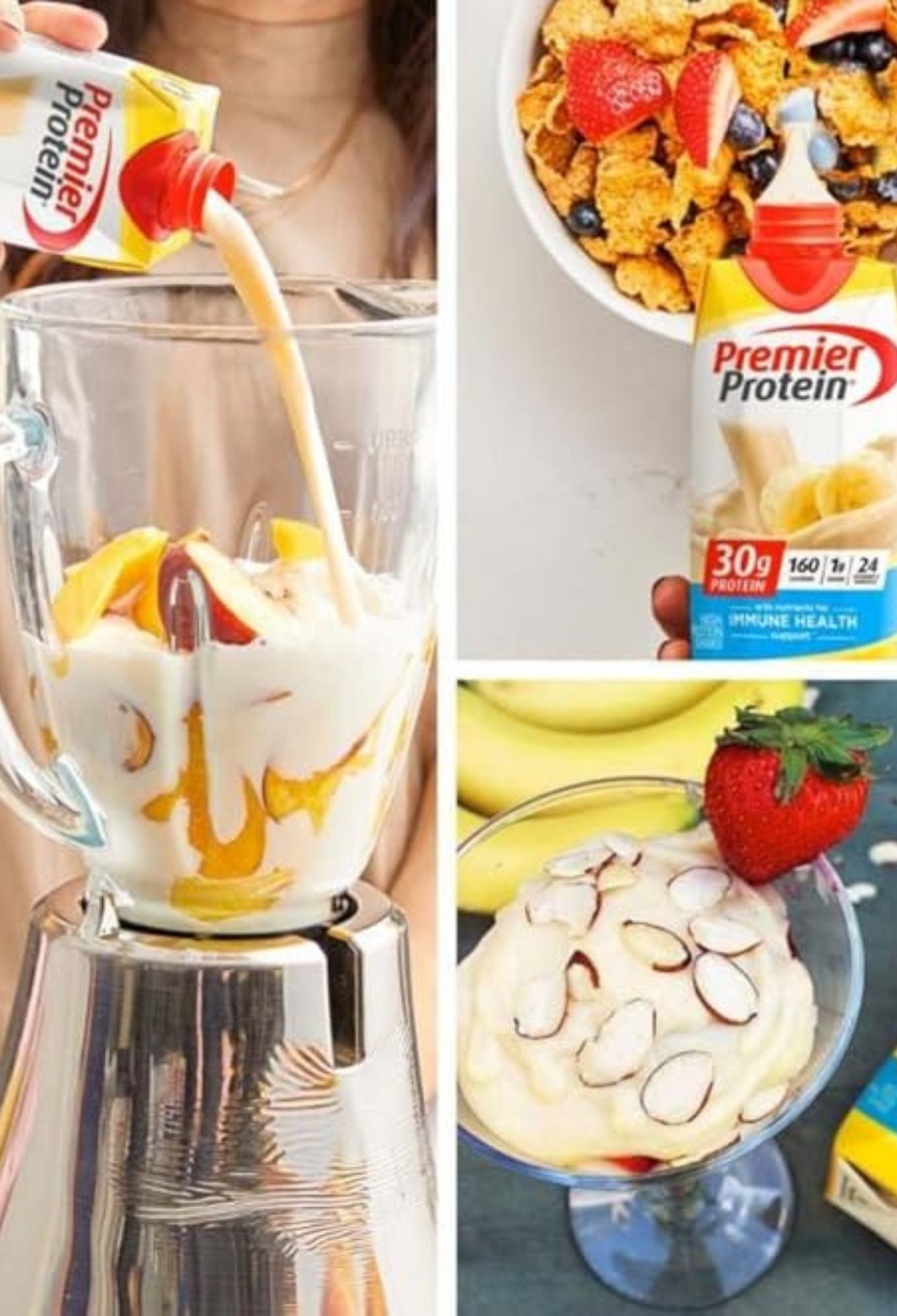 Premier Protein Shake MINIs, Vanilla, 22g Protein, 120 Calories, 1g Sugar, 8.75fl oz, Pack of 12